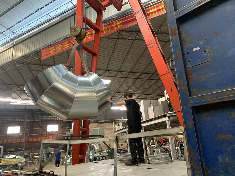 鍍鋅風(fēng)管 90°彎頭